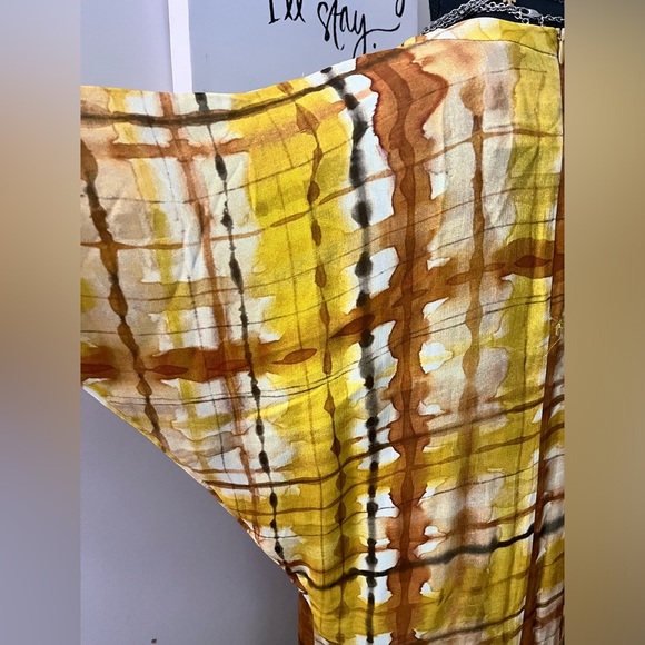 NWT ZARA MULTI COLOR MIDI SZ XS - Picture 7 of 9